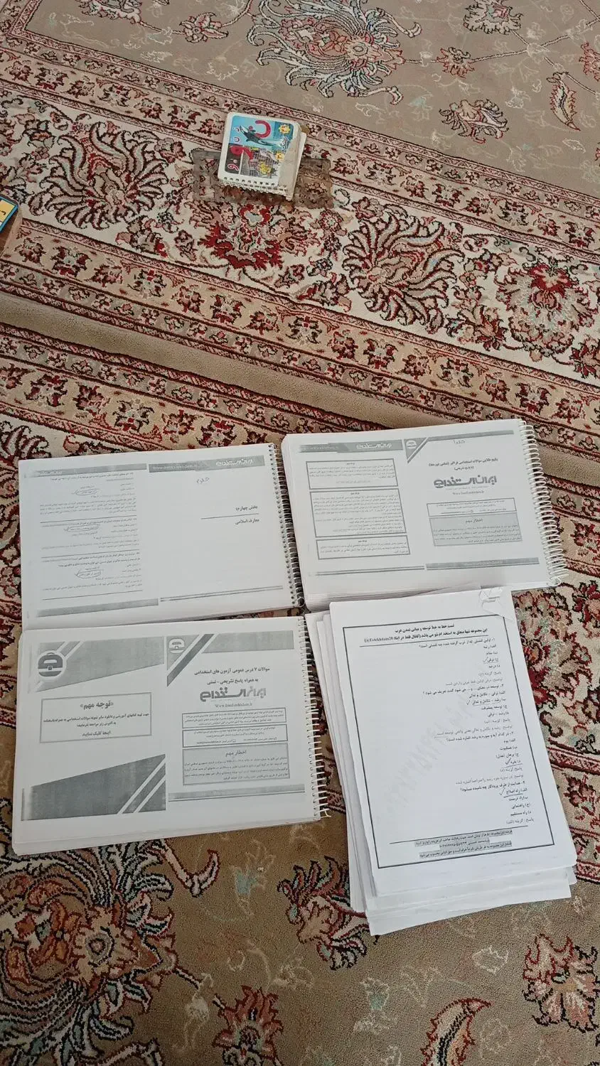 منابع امتحان آموزش وپرورش|کتاب و مجله آموزشی|نورآباد ممسنی, |دیوار