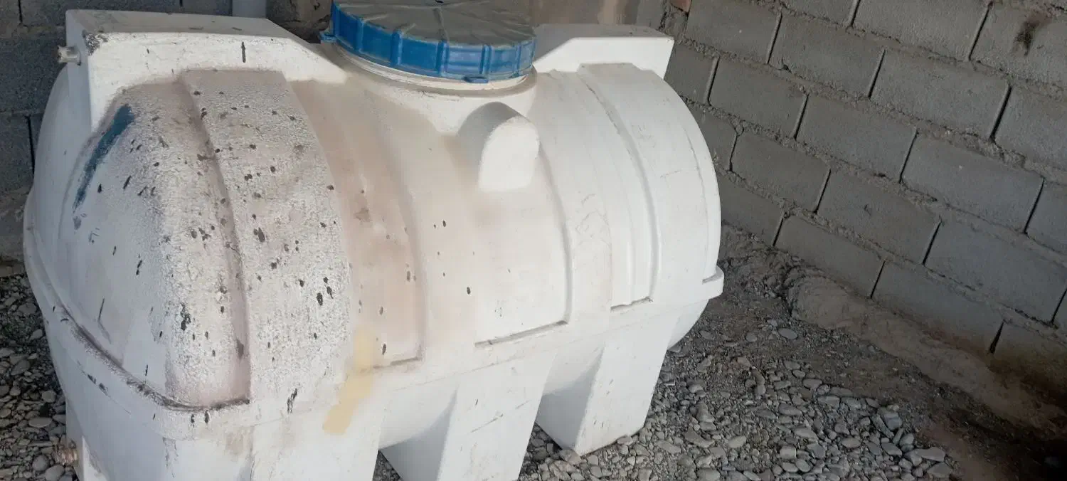 تانکر پلاستیکی ضدجلبک تعمیرشده 100لتری|مصالح و تجهیزات ساختمان|دامن, |دیوار