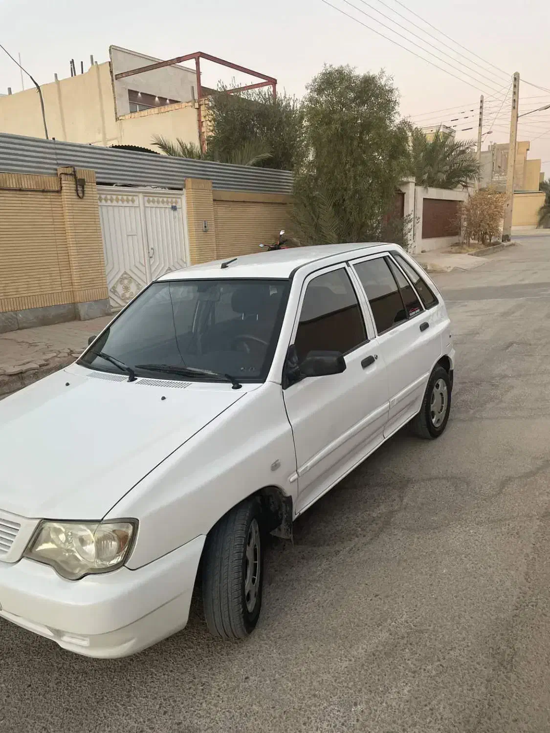 پراید111هیدرولیک سفید شاسی ها پلمپ خانگی|خودرو سواری و وانت|طبس, |دیوار