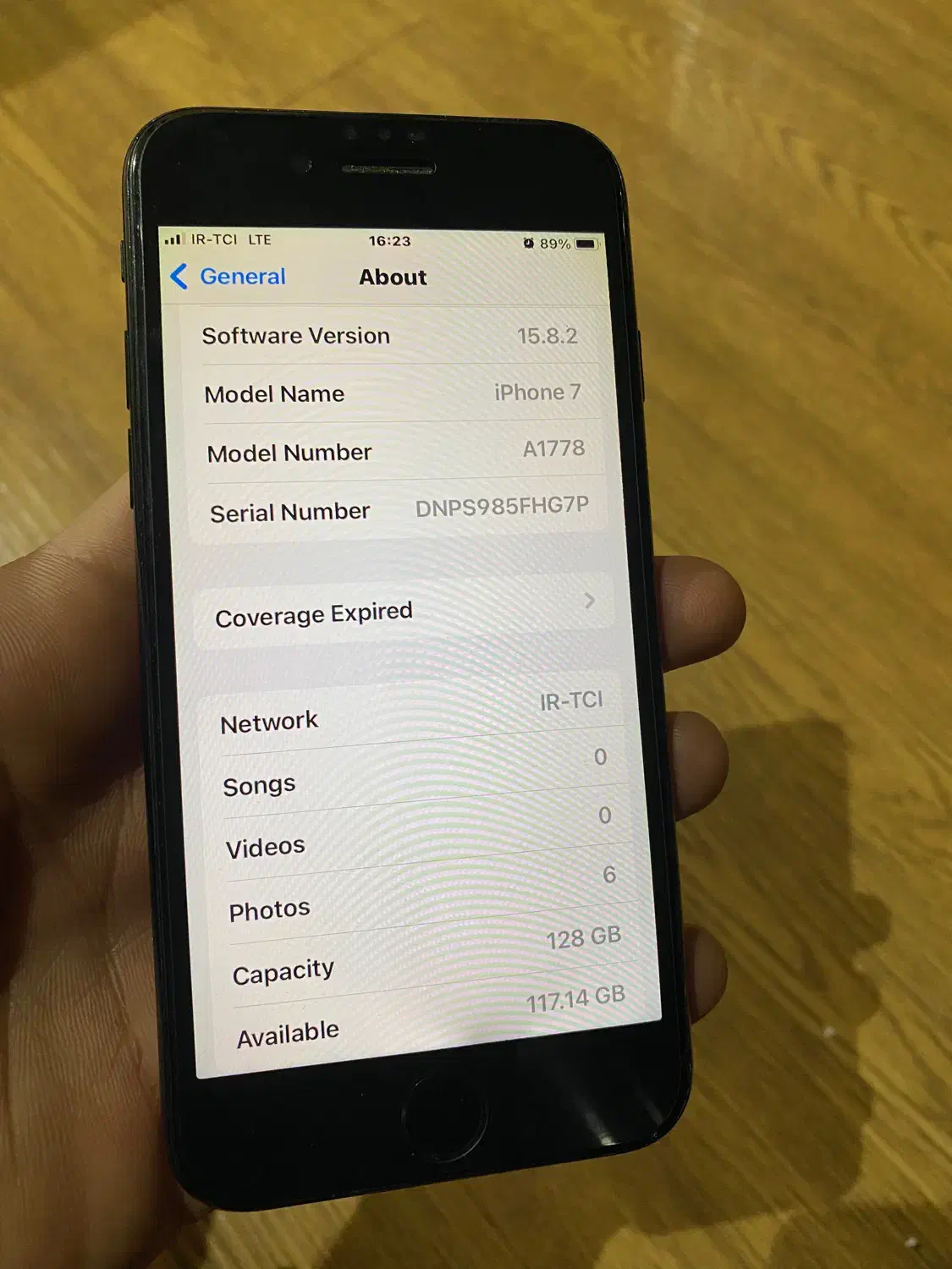 iPhone 7 128g m1778|موبایل|تهران, دهقان|دیوار