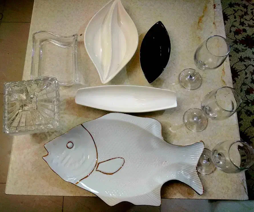 ظرف آشپزخانه|ظروف سرو و پذیرایی|رشت, پیرسرا|دیوار