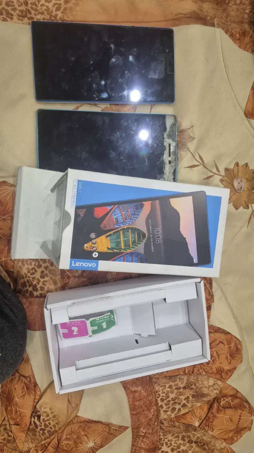 تبلت Lenovo tab 3 730x با کارتن|تبلت|همدان, |دیوار