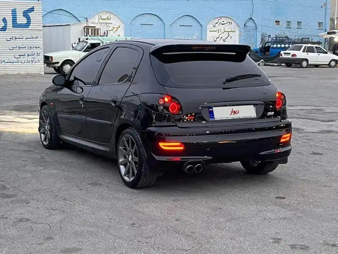 ۲۰۶ تیپ ۲ مدل ۹۷ بدون رنگ|خودرو سواری و وانت|امیدیه, |دیوار