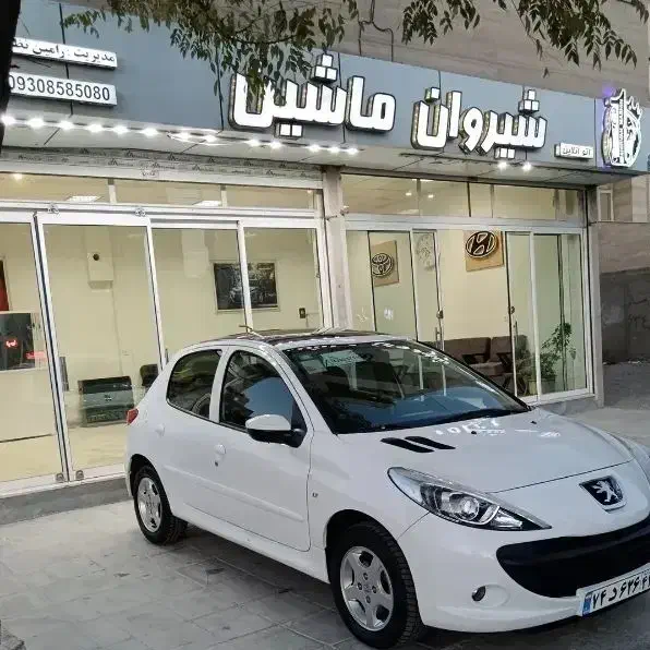 چنددستگاه 207پانا وکوییک بدون رنگ موجود|خودرو سواری و وانت|شیروان (خراسان), |دیوار