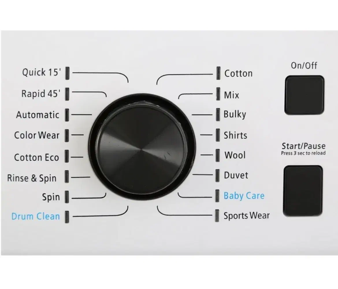 ماشین لباسشویی کرال مدل TFW-28413 ظرفیت 8 کیلوگرم|ماشین لباسشویی و خشک‌کن لباس|برازجان, |دیوار