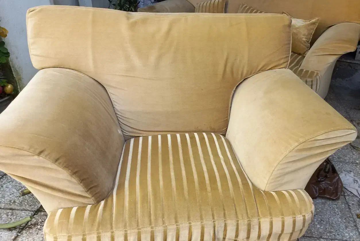 مبل ۶ نفره|مبلمان خانگی و میز عسلی|رشت, سیا اسطلخ|دیوار