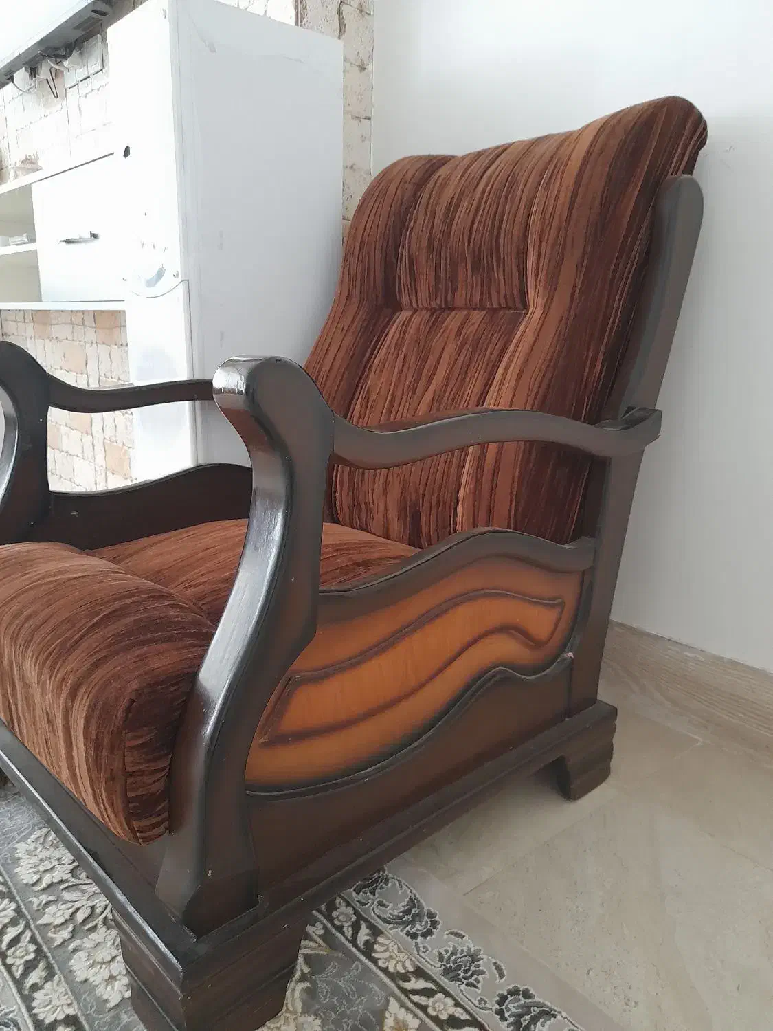 مبل راحتی نیمه استیل|مبلمان خانگی و میز عسلی|فردوس (خراسان), |دیوار