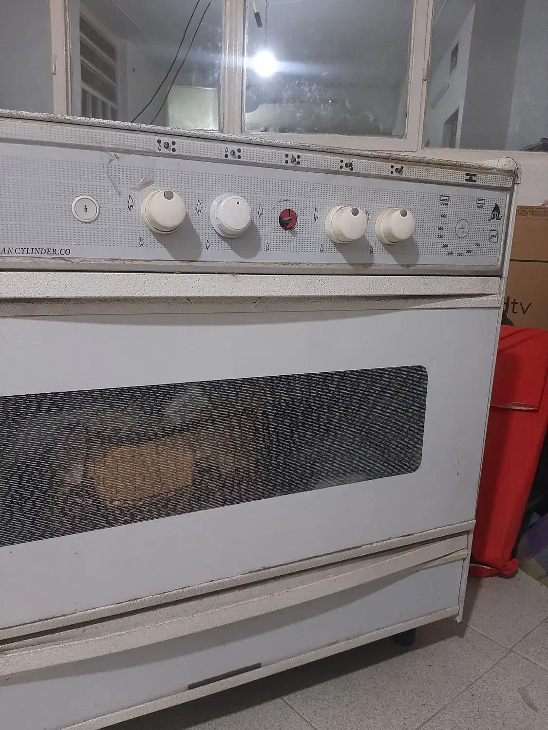 گاز  ۵ شعله در حد نو سالم|اجاق گاز و لوازم برقی پختوپز|تهران, افسریه جنوبی|دیوار