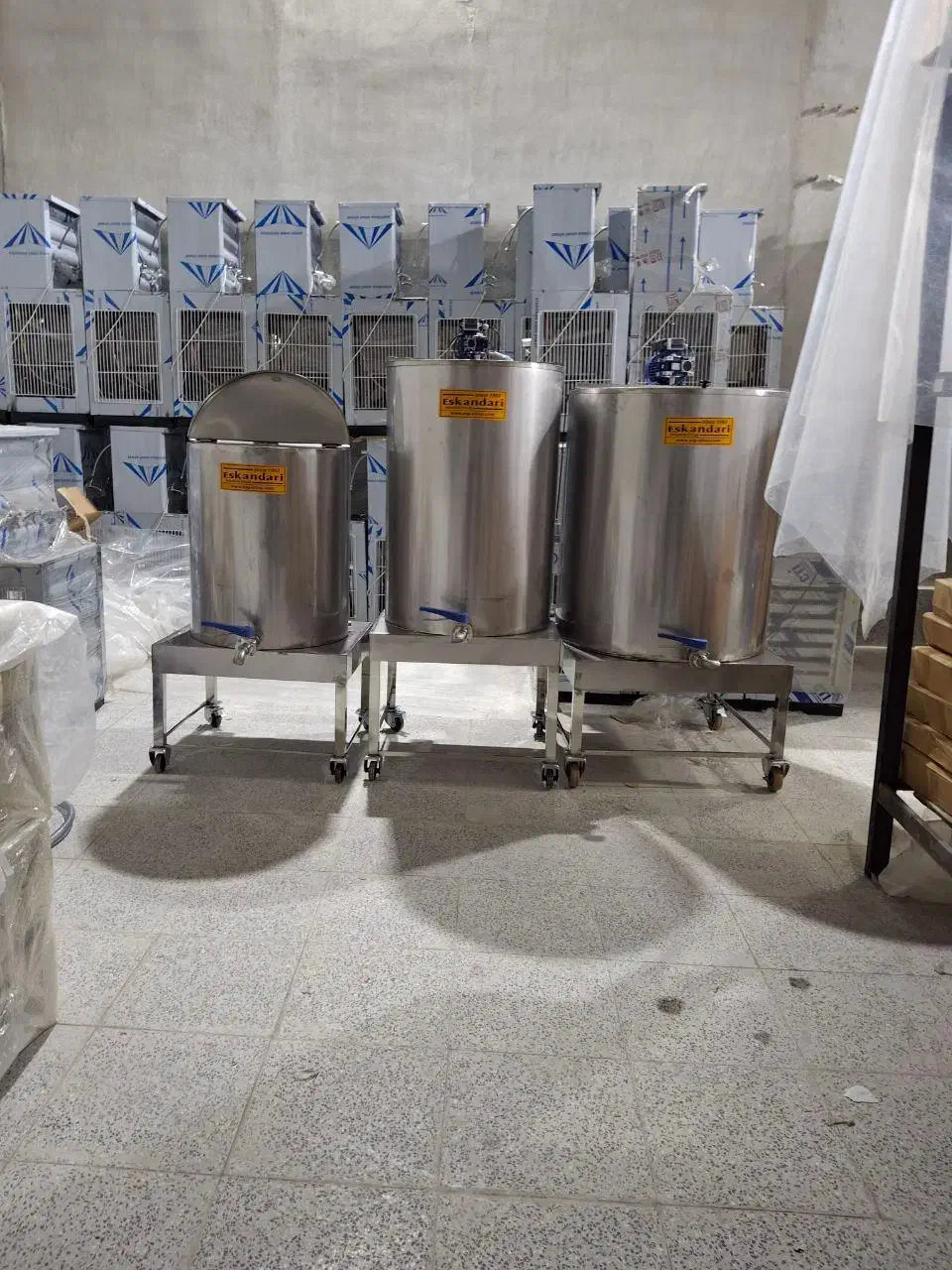 کره گیر 500لیتر دوغ زن برقی مشک بالازن دامداری|سایر لوازم برقی|اردبیل, |دیوار