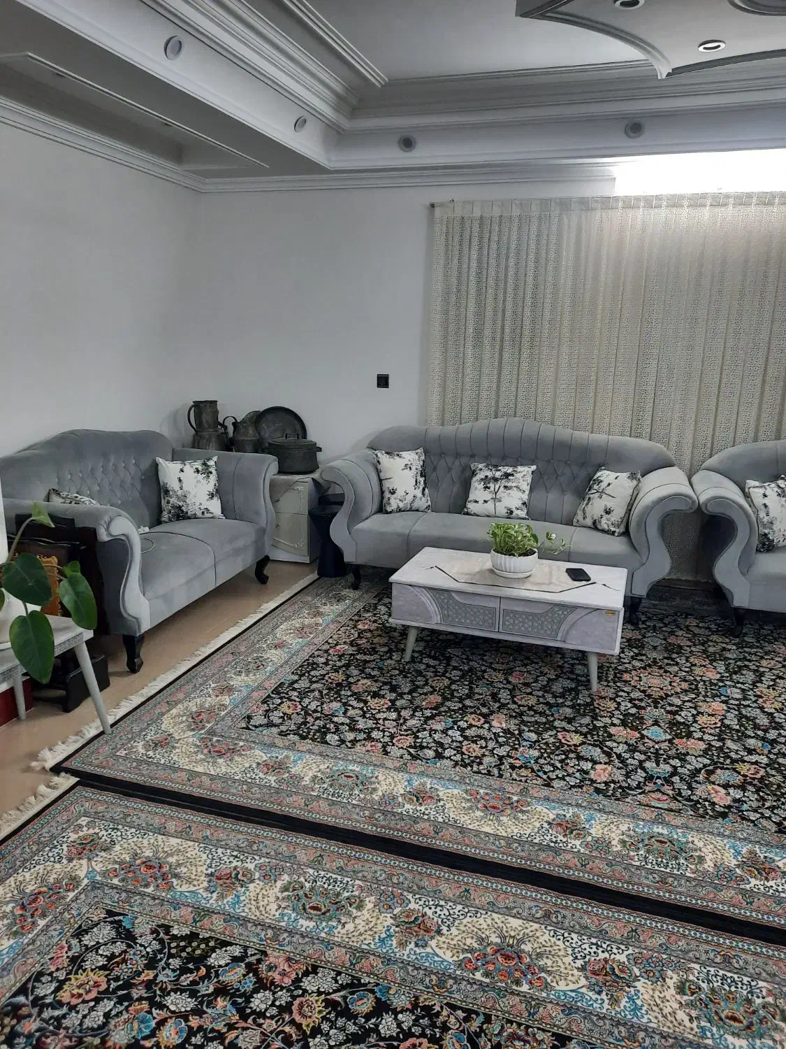 مبل دوازده نفره  با میز وسط|مبلمان خانگی و میز عسلی|بابل, |دیوار