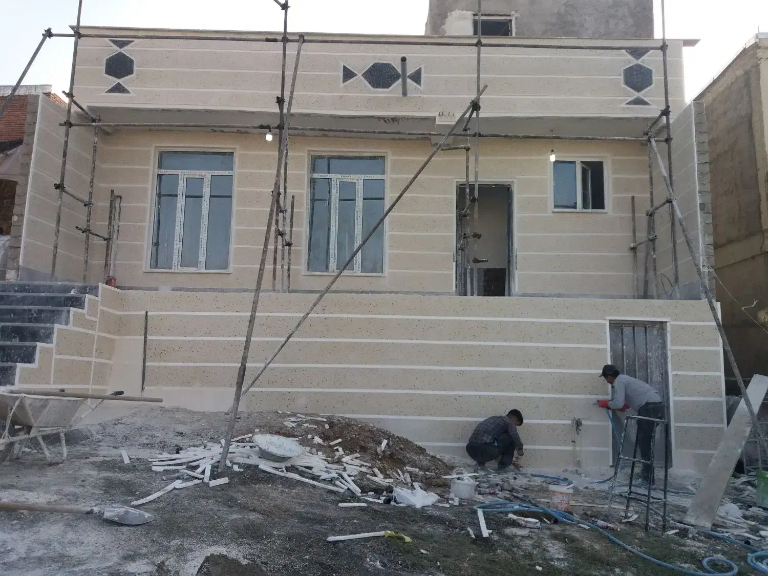 اجرای نمای ساختمان|خدمات پیشه و مهارت|اردبیل, |دیوار