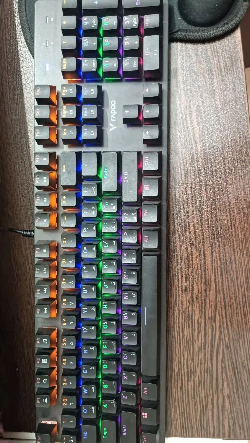 کیبورد گیمینگ رپو مدل v500se|قطعات و لوازم جانبی رایانه|تهران, ایران|دیوار