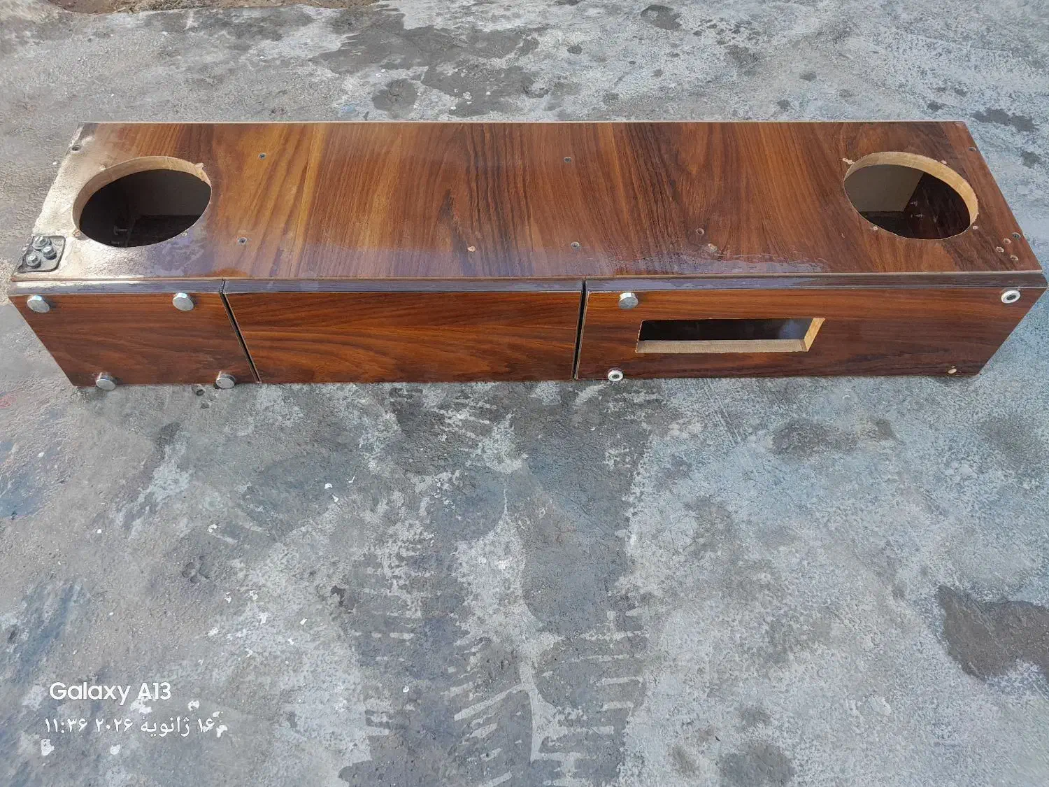 باکس چوبی جا ضبطی خاور بنز|سیستم صوتی خانگی|کازرون, |دیوار