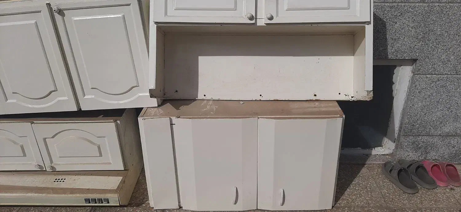 کابینت فلزی|آب‌چکان و نظم‌دهنده ظروف|قم, بلوار امین و ساحلی|دیوار