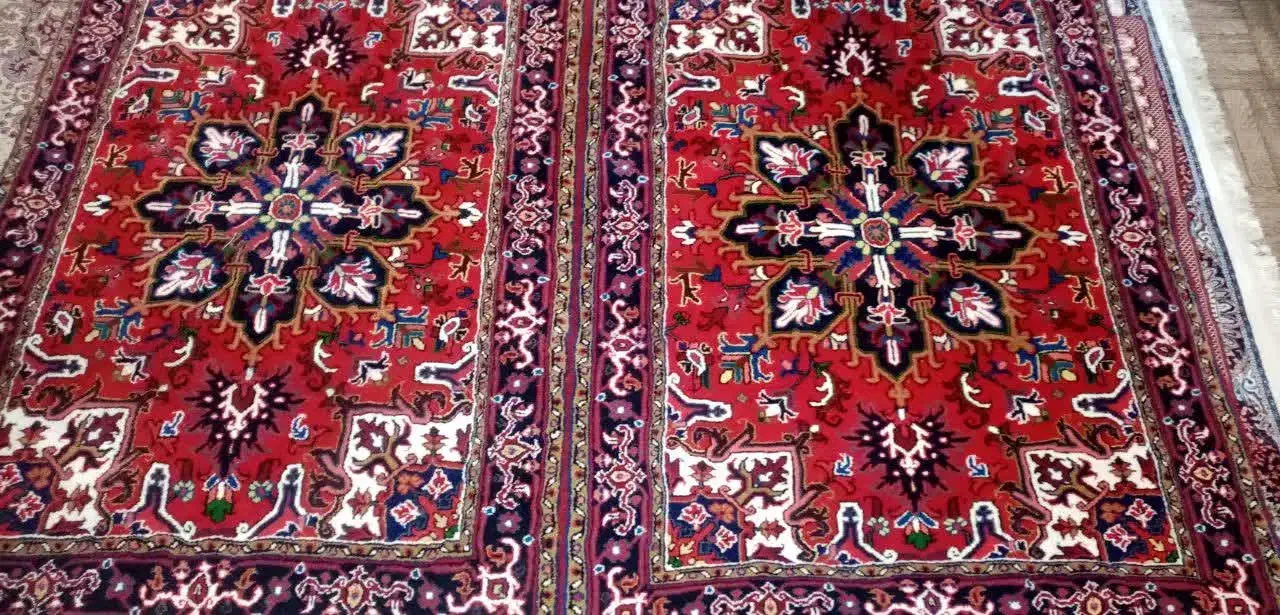 یک جفت فرش تاجری هریس|فرش|تبریز, |دیوار