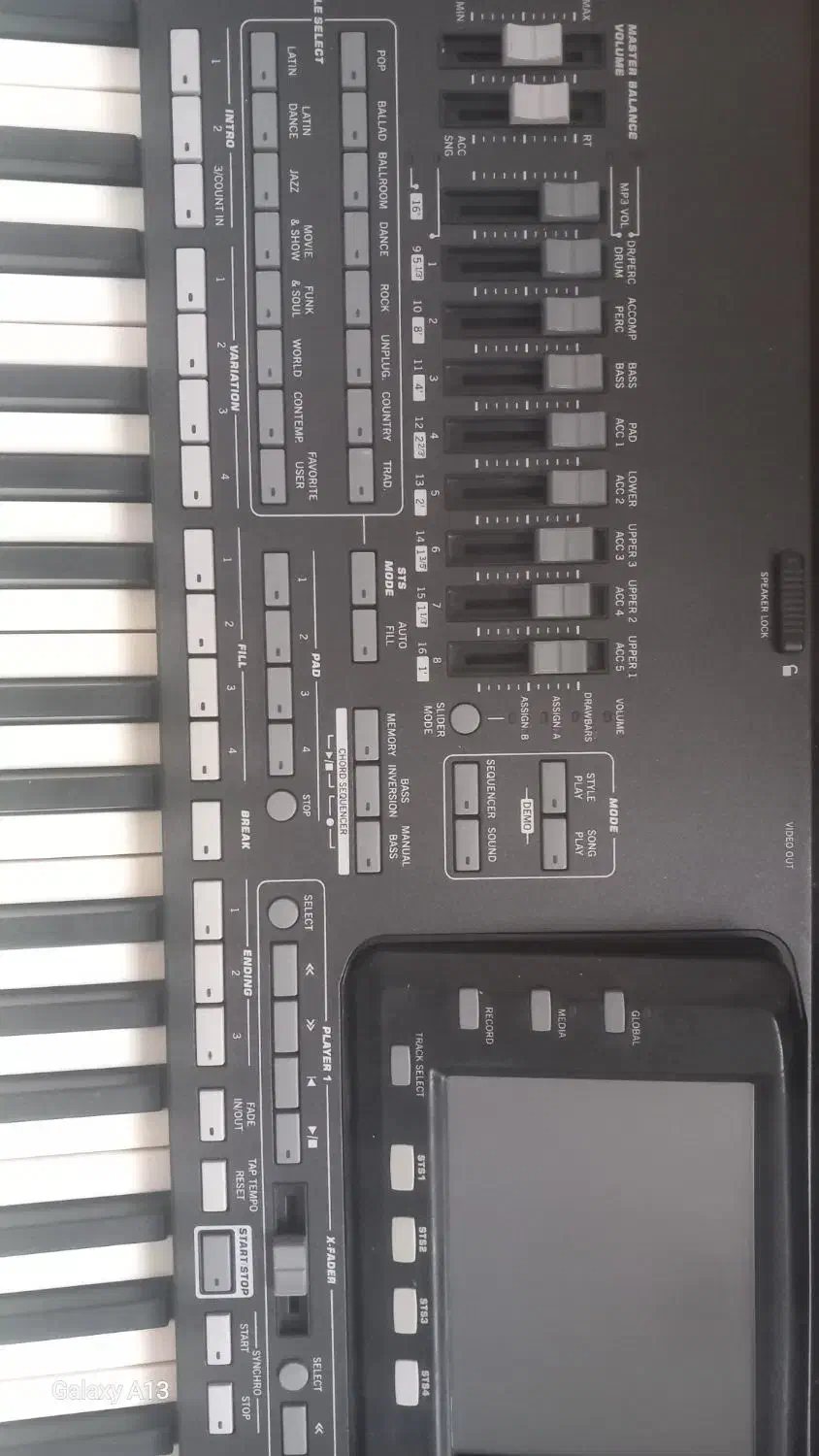 کیبوردpa3x|پیانو، کیبورد، آکاردئون|ملایر, |دیوار