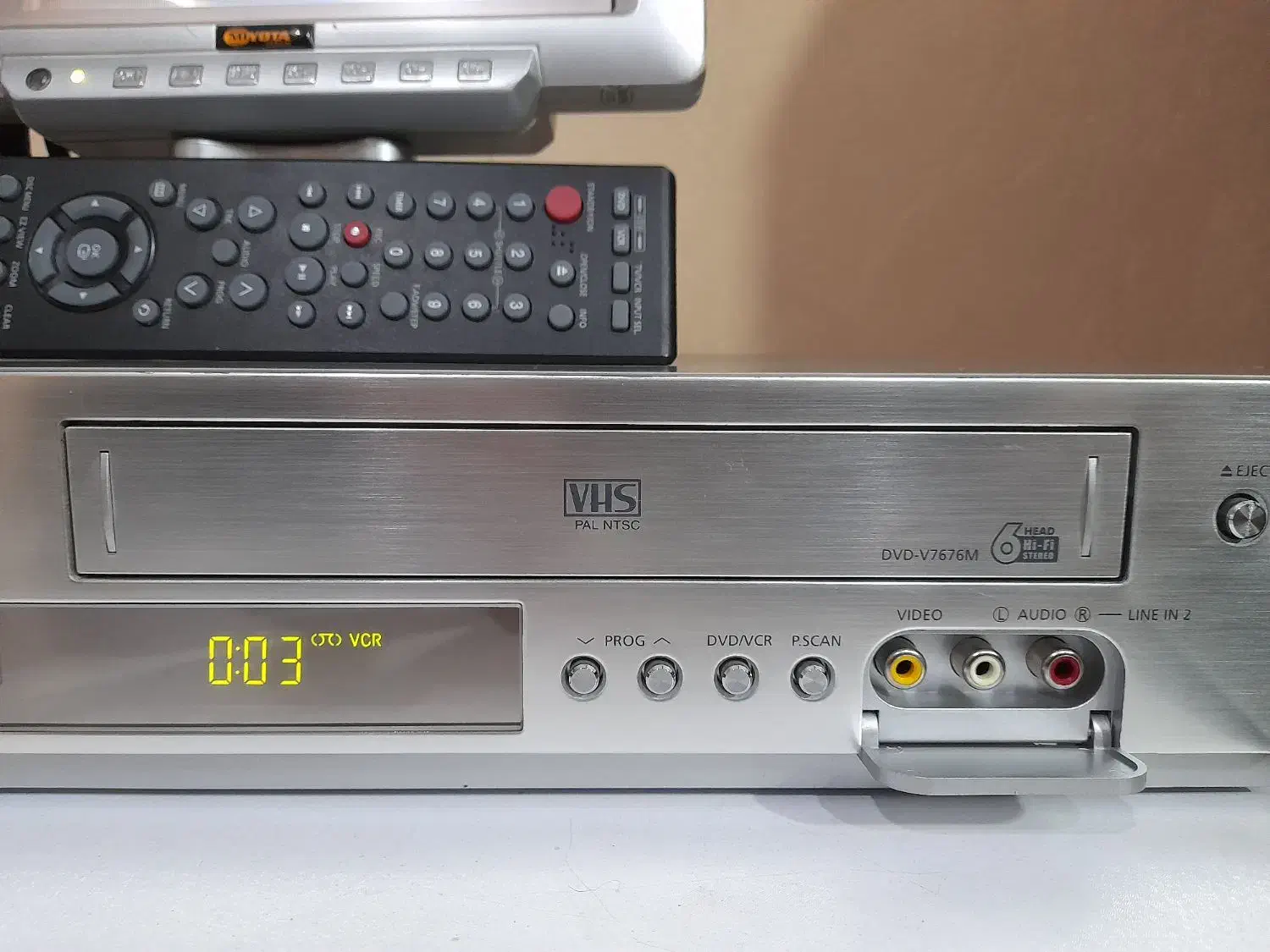 SAMSUNG 6 هد مدل V-7676M|پخش‌کننده DVD و ویدیو|قزوین, |دیوار