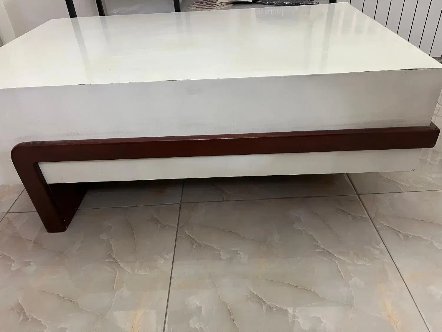 میز سفید جلومبلی|مبلمان خانگی و میز عسلی|تهران, تهرانپارس شرقی|دیوار