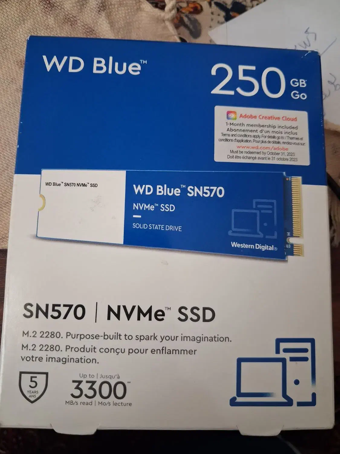 ssd nvme m2 250 wd|قطعات و لوازم جانبی رایانه|زنجان, |دیوار