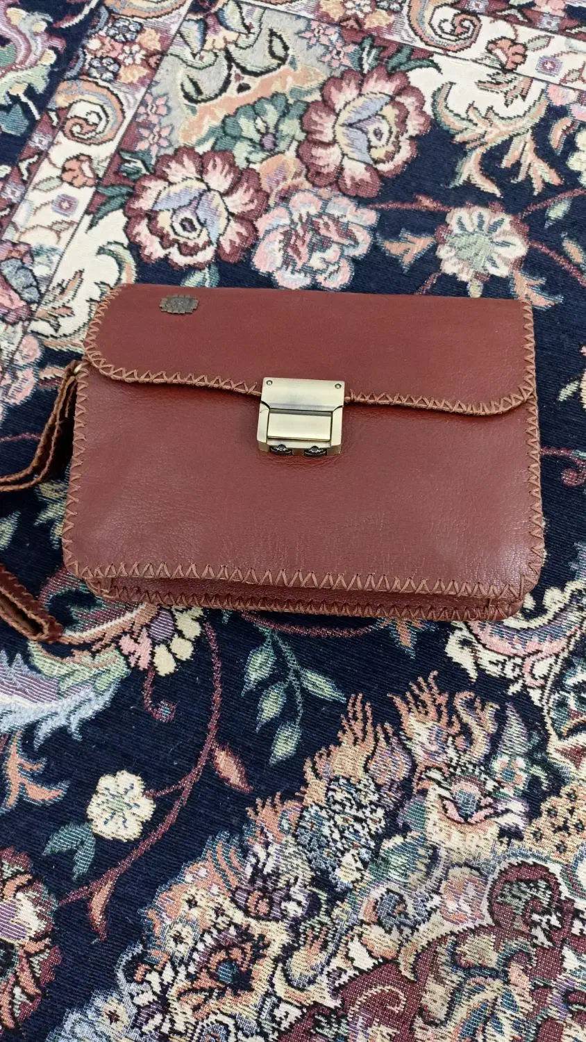 کیف مدارکی چرم طبیعی|کیف، کفش، کمربند|بروجن, |دیوار