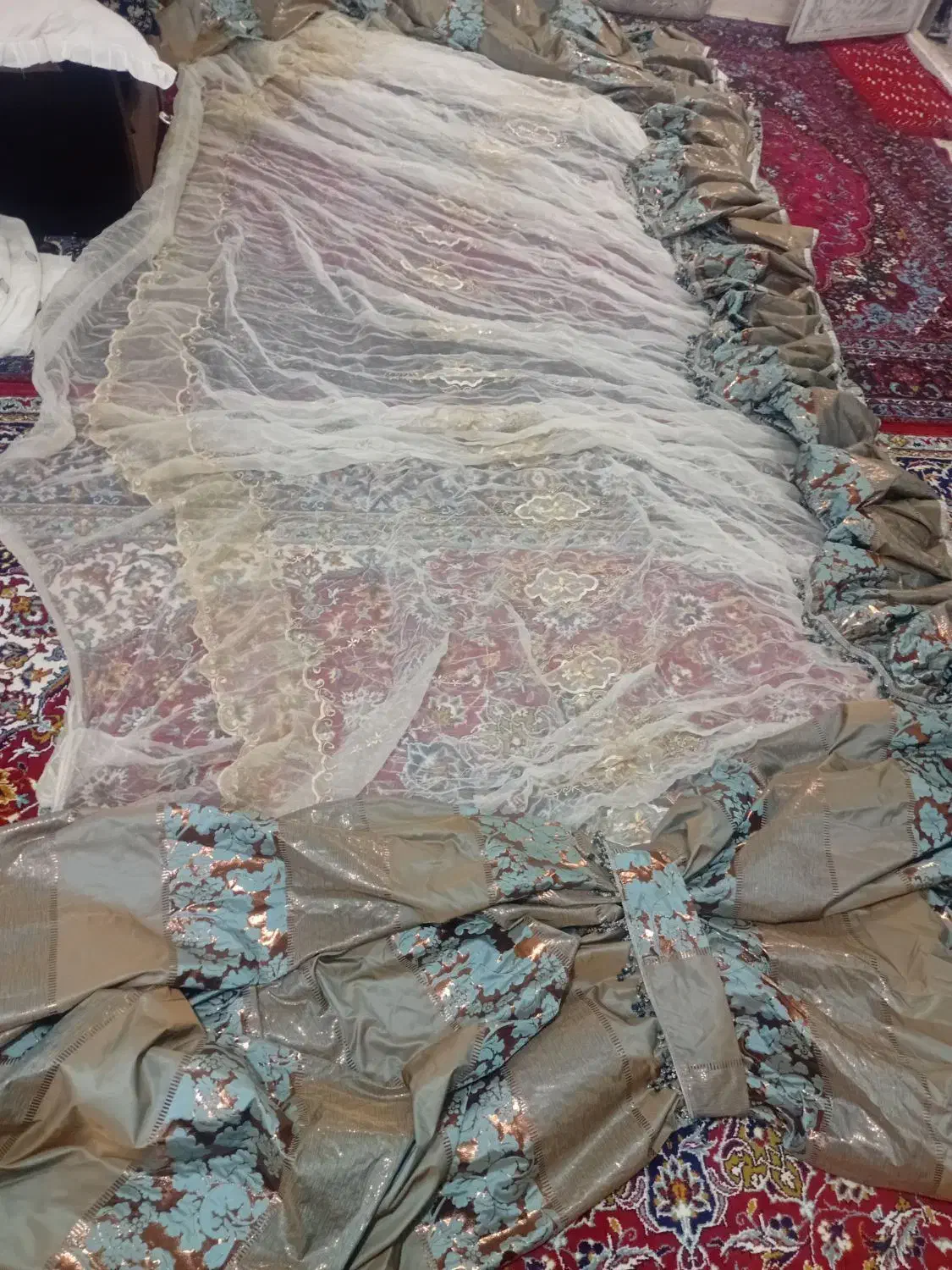 پرده|پرده، رانر، رومیزی|آبدانان, |دیوار