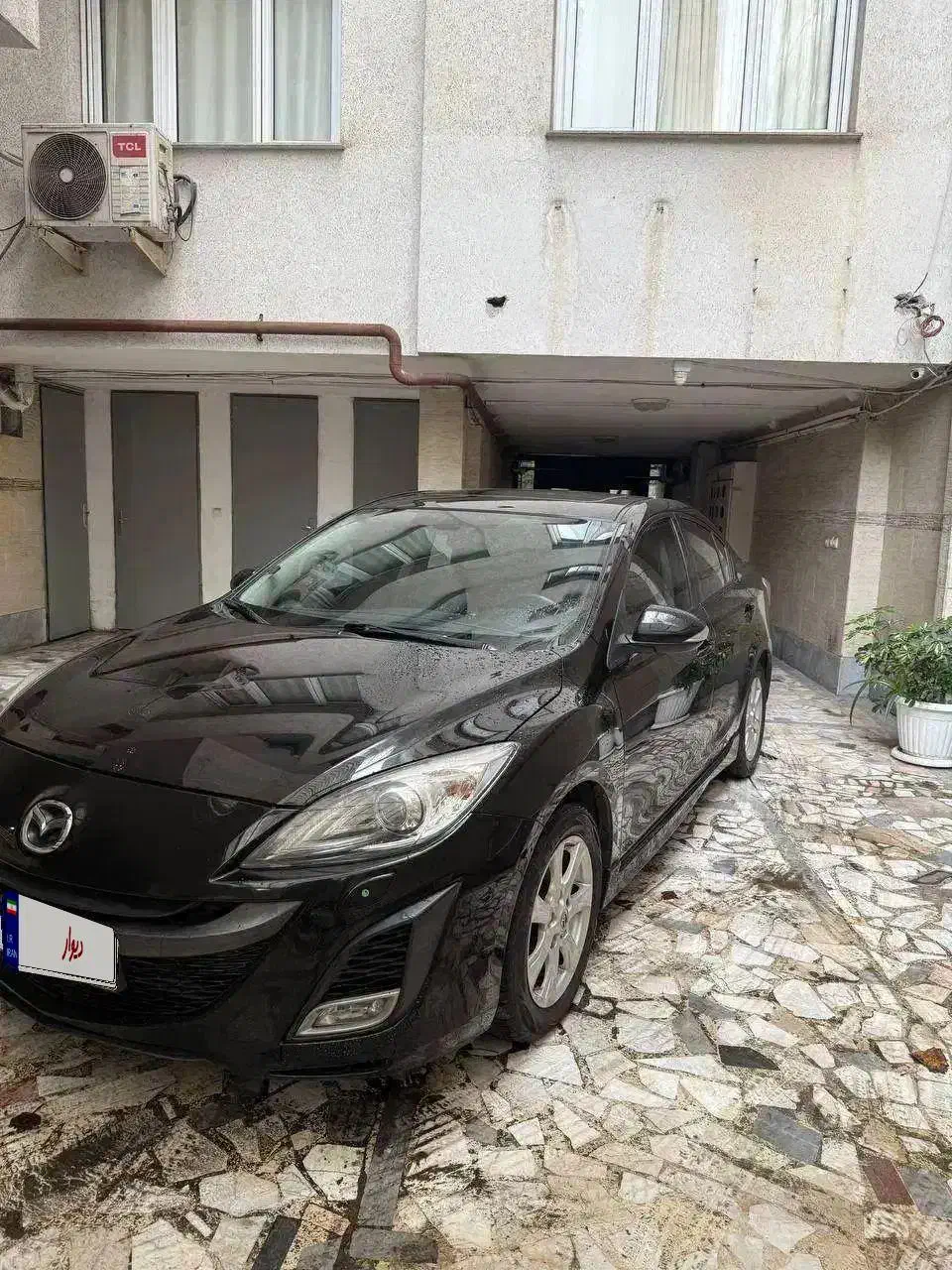 مزدا ۳ نیو تیپ ۳ صندوقدار مشکی|خودرو سواری و وانت|رشت, گلسار|دیوار