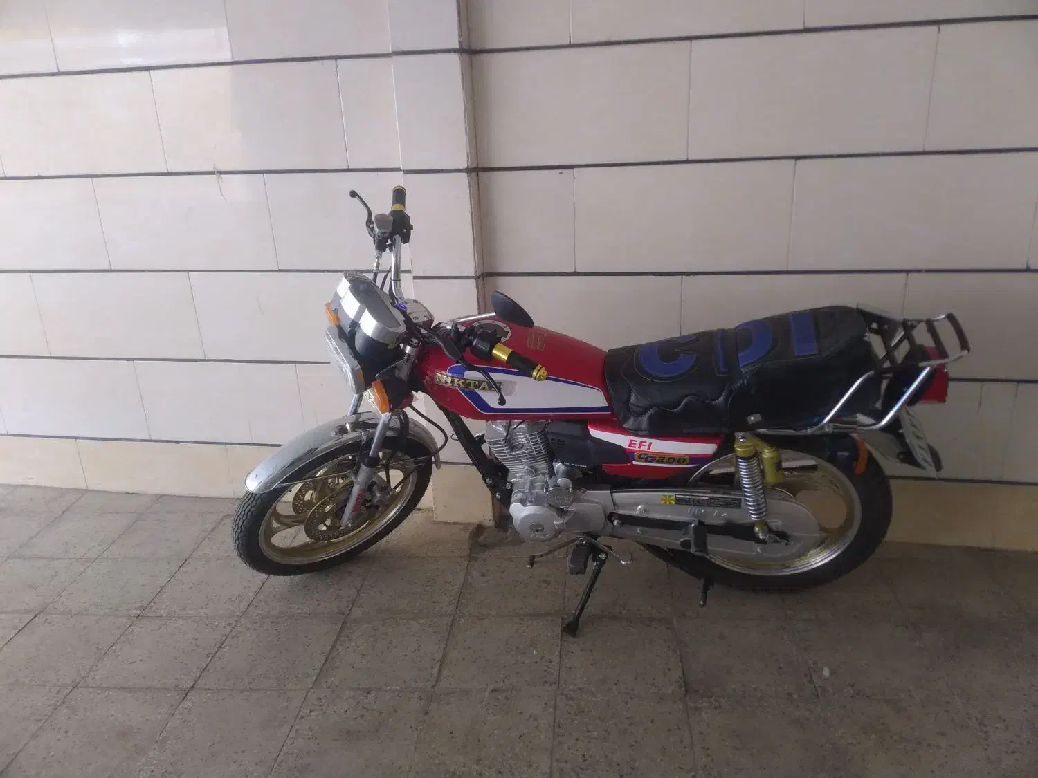 موتور سیکلت نیکتاز ۲۰۰ سی سی ۱۴۰۴ در حد خشک|موتورسیکلت|قزوین, |دیوار