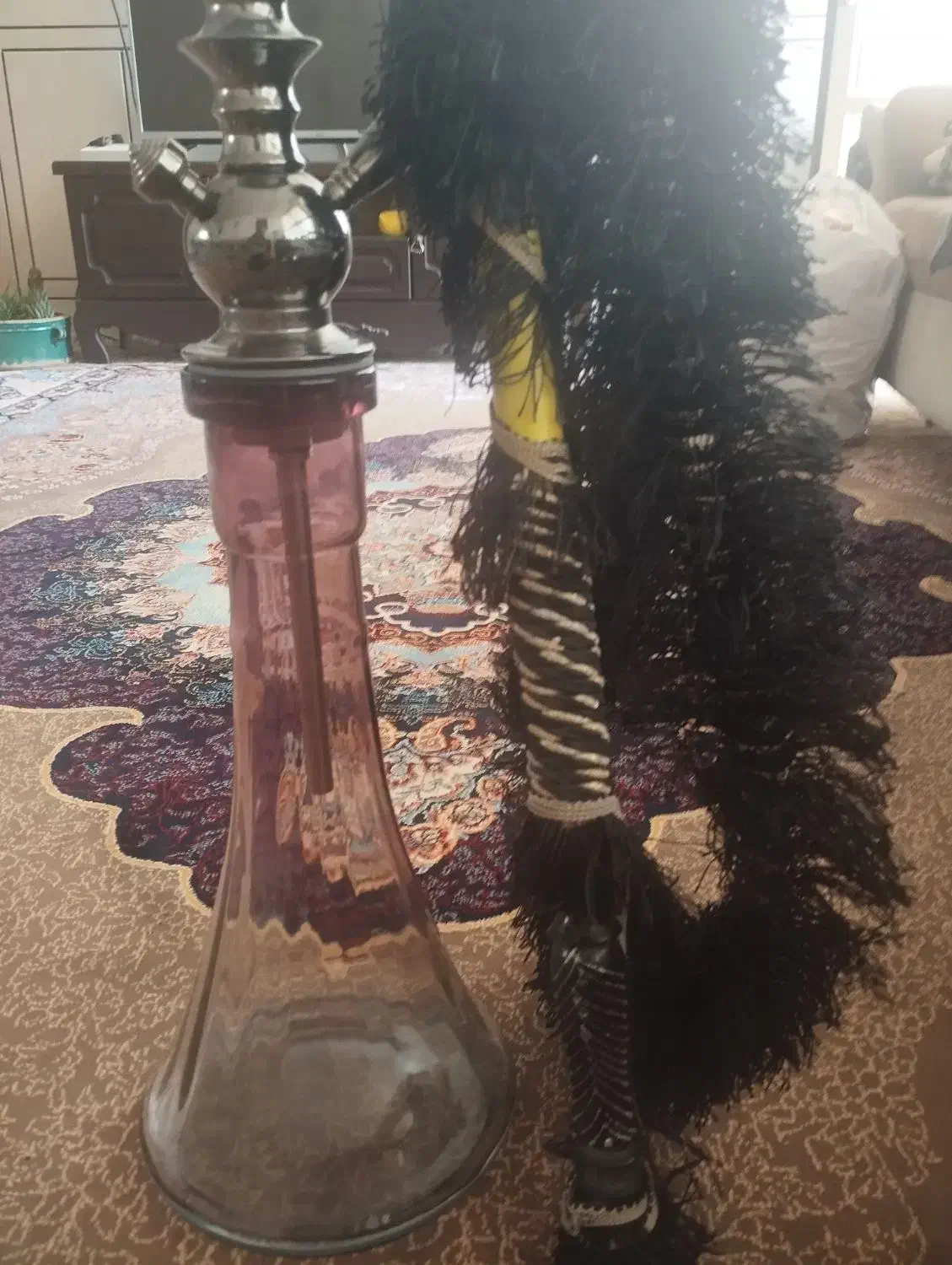 درود..یک عدد قلیان کریستال بسیار شیک ونونو|کلکسیون و سرگرمی|نجفآباد, فاز ۳ شهرک آزادگان|دیوار