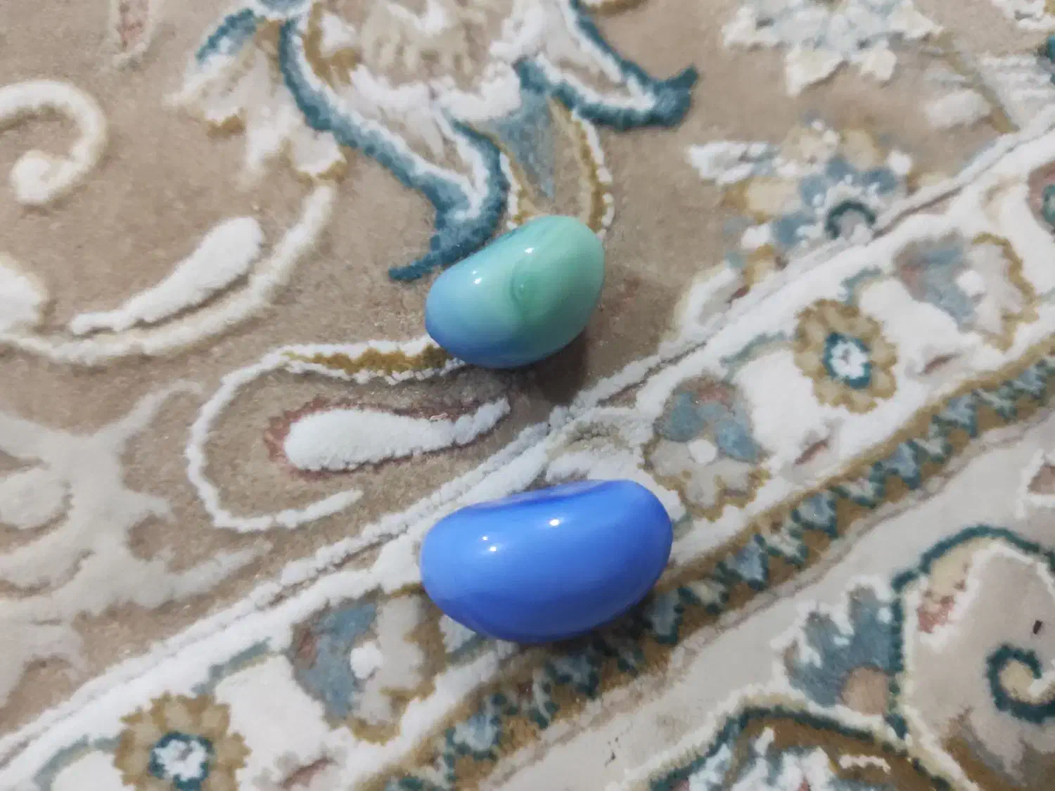 سنگ عقیل آبی و فیروزه اصل|کلکسیون اشیاء عتیقه|شیروان (خراسان), |دیوار