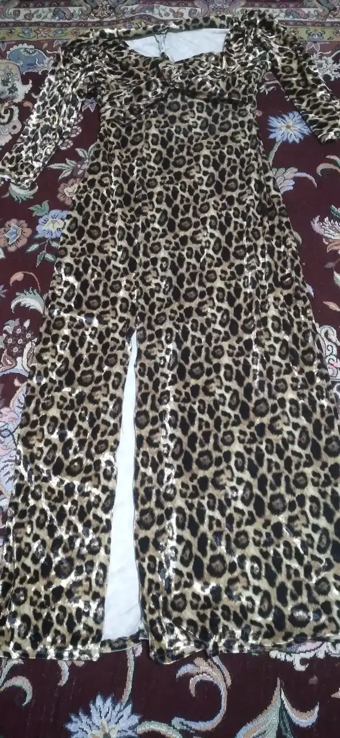 لباس مجلسی مخمل پلنگی|لباس|میاندوآب, |دیوار