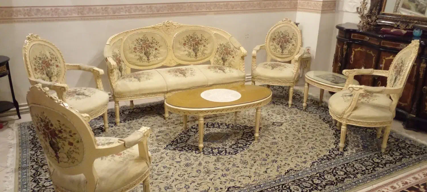 مبل استیل و ناهار خوری ۱۵ نفره|مبلمان خانگی و میز عسلی|تهران, دردشت|دیوار