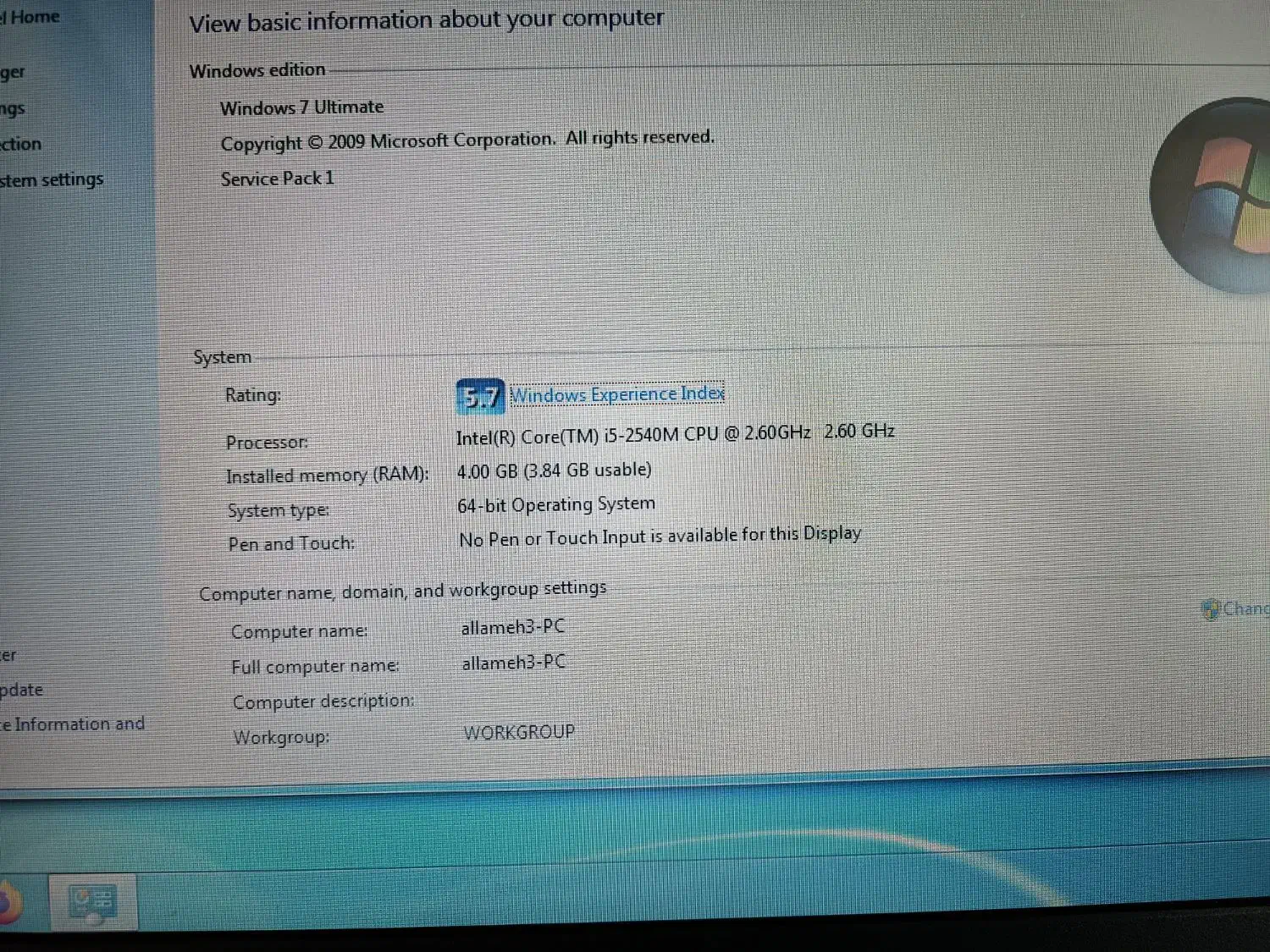 لپ تاب فروشی corei5|رایانه همراه|گناباد, |دیوار