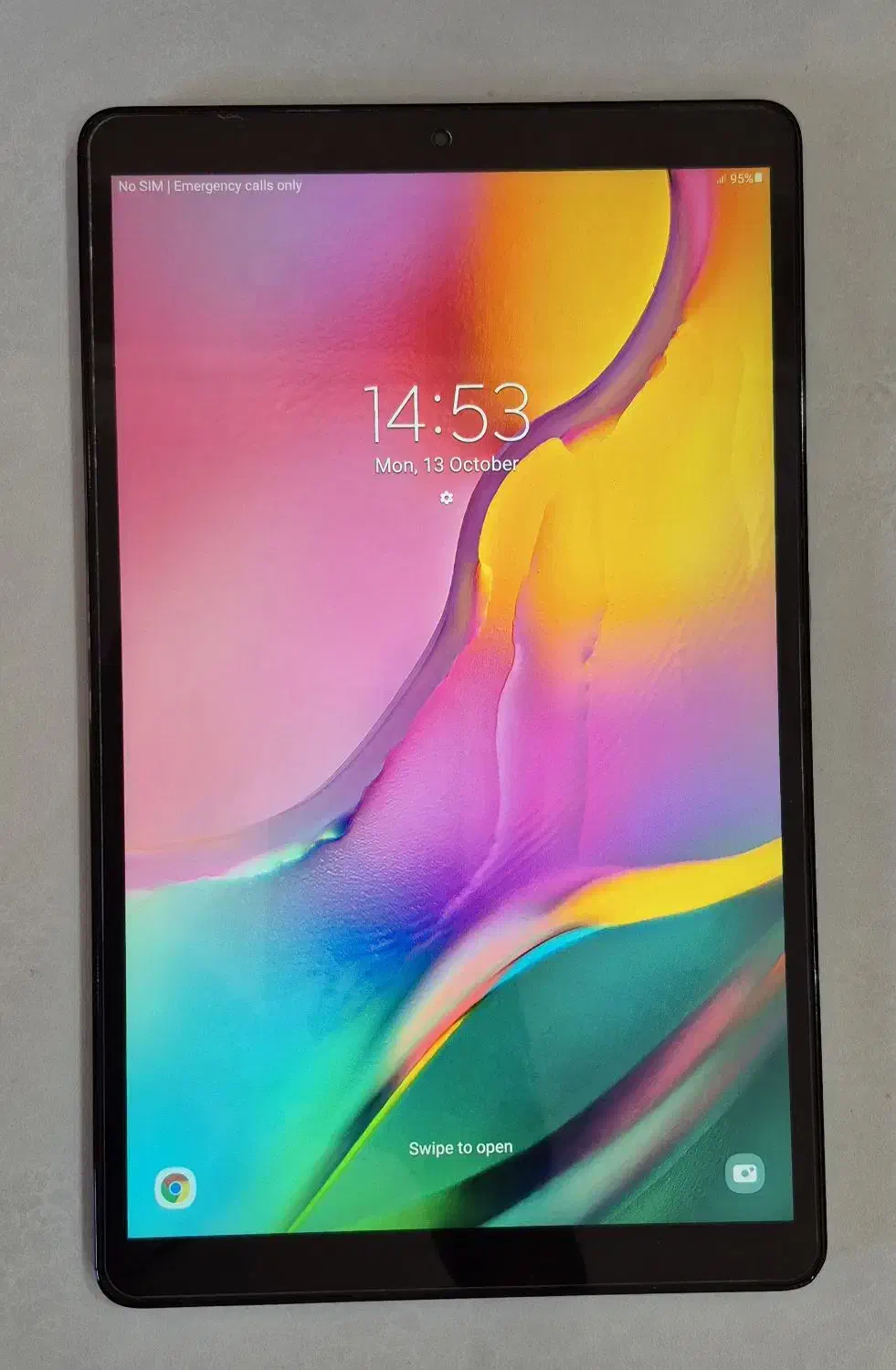 تبلت سامسونگ ۱۰ اینچی - کاملا سالم و تمیز|تبلت|شیراز, بعثت|دیوار