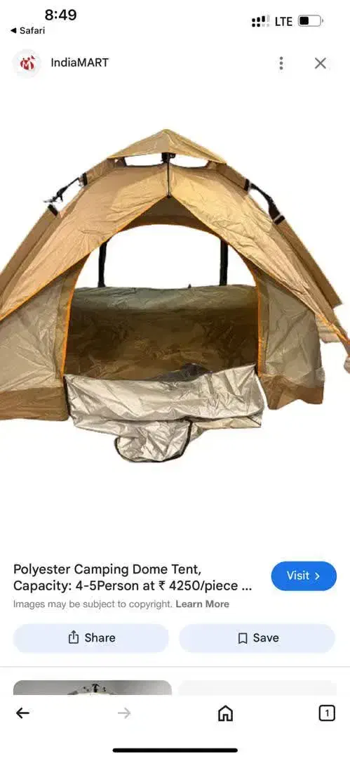 چادر امریکایی|کوهنوردی و کمپینگ|تهران, جوادیه|دیوار