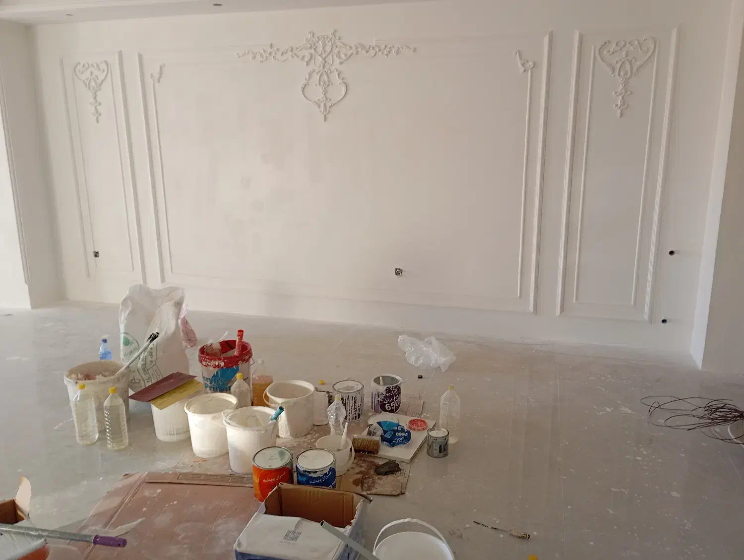 نقاشی ساختمان|خدمات پیشه و مهارت|مشکین‌دشت, |دیوار