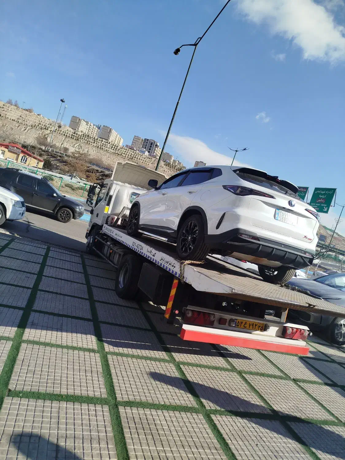 حمل خودرو کفی ماشین بر|خدمات حمل و نقل|تبریز, |دیوار