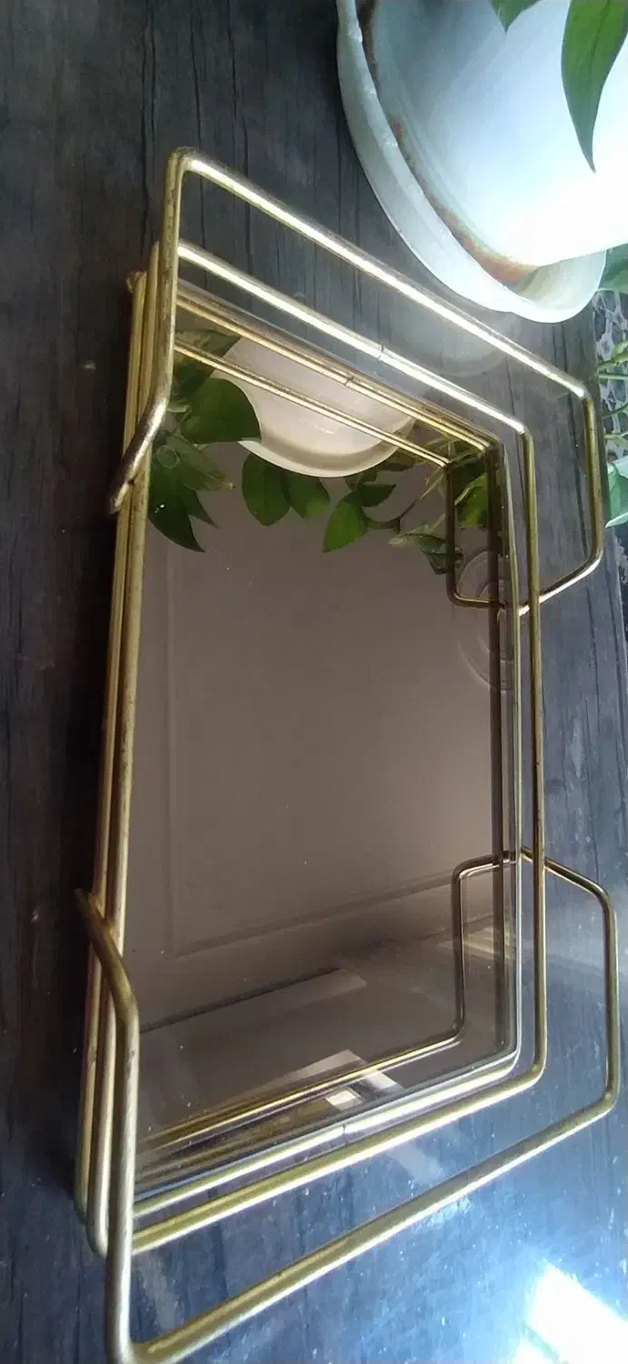 سینی کف آینه|ظروف سرو و پذیرایی|شیروان (خراسان), |دیوار