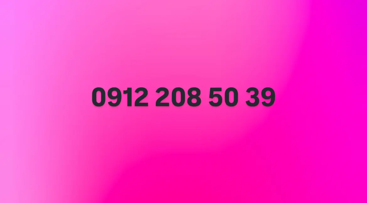 0912 کد۲ ( 39 50 208 0912 )|سیم‌کارت|تهران, سعادت‌آباد|دیوار