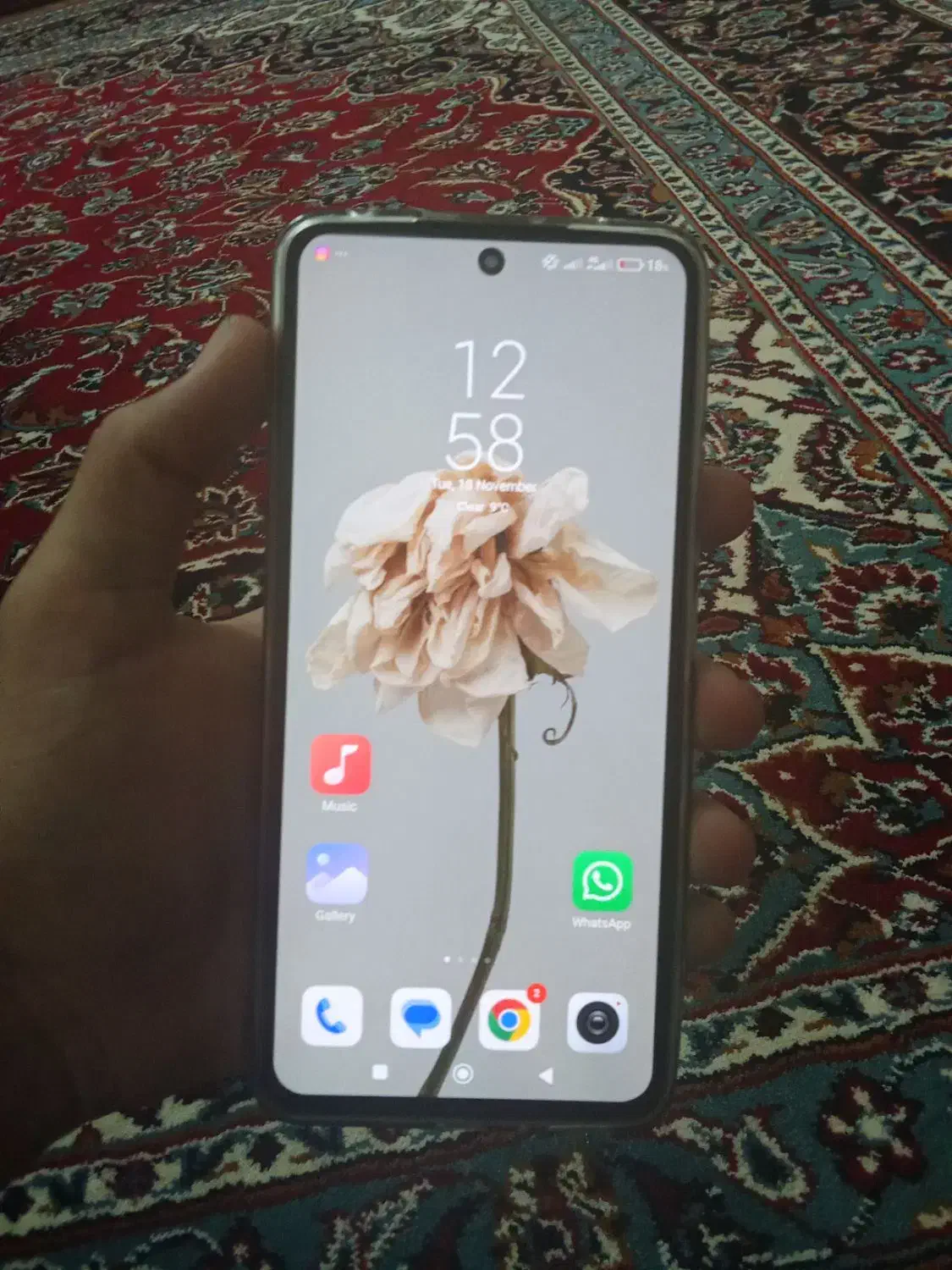 گوشی Not 13 سالم فقط معاوضه با آیفون x|موبایل|زاهدان, |دیوار