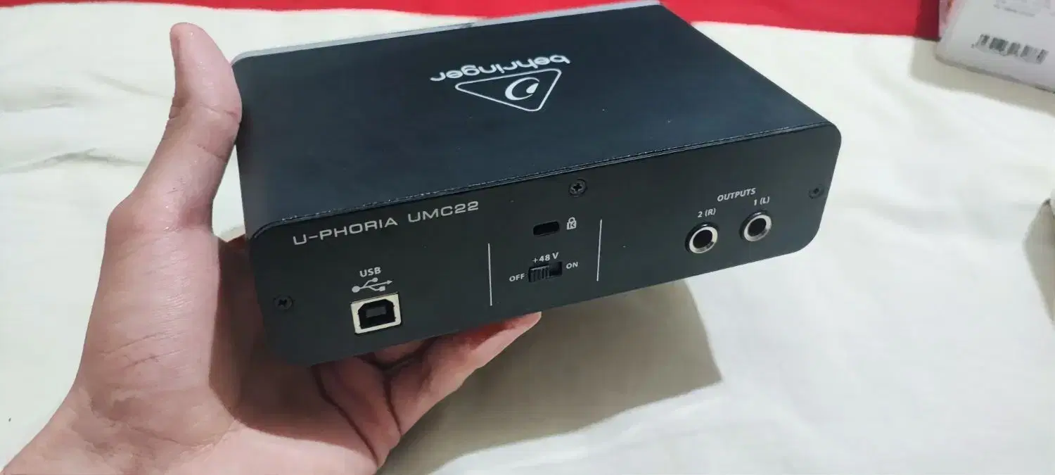 کارت صدا behringer|آلات موسیقی|کرج, حیدرآباد|دیوار