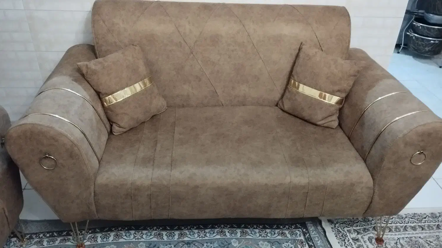 مبل7نفره|مبلمان خانگی و میز عسلی|قرچک, باقرآباد|دیوار