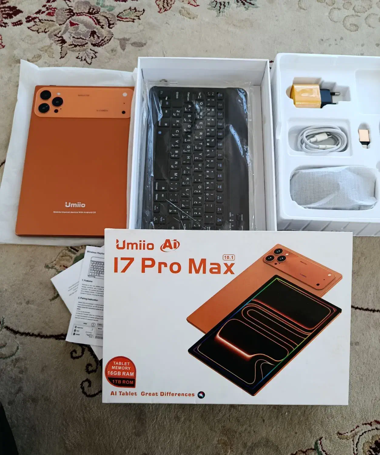 تبلت/umiio 17pro max|تبلت|شیراز, گچی|دیوار