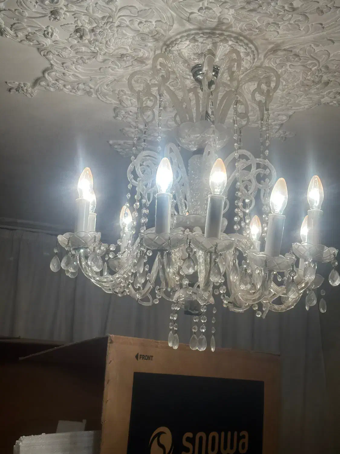 لوستر|لوستر و چراغ آویز|قزوین, |دیوار