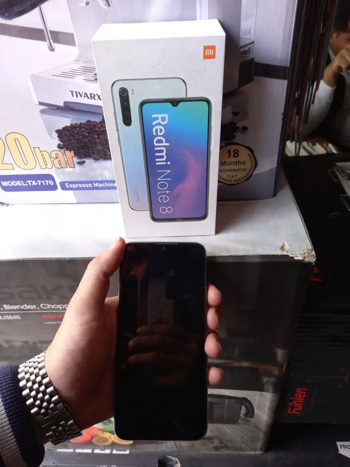 گوشی شیامی نوت۸،حافظه۶۴گیگ،لازرورق،موبایل مختاری|موبایل|قرچک, مهدیه|دیوار