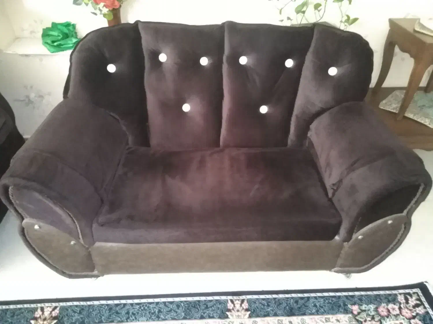 سرویس هفت نفره راحتی قیمت مناسب|مبلمان خانگی و میز عسلی|تربتحیدریه, بالا ولایت|دیوار