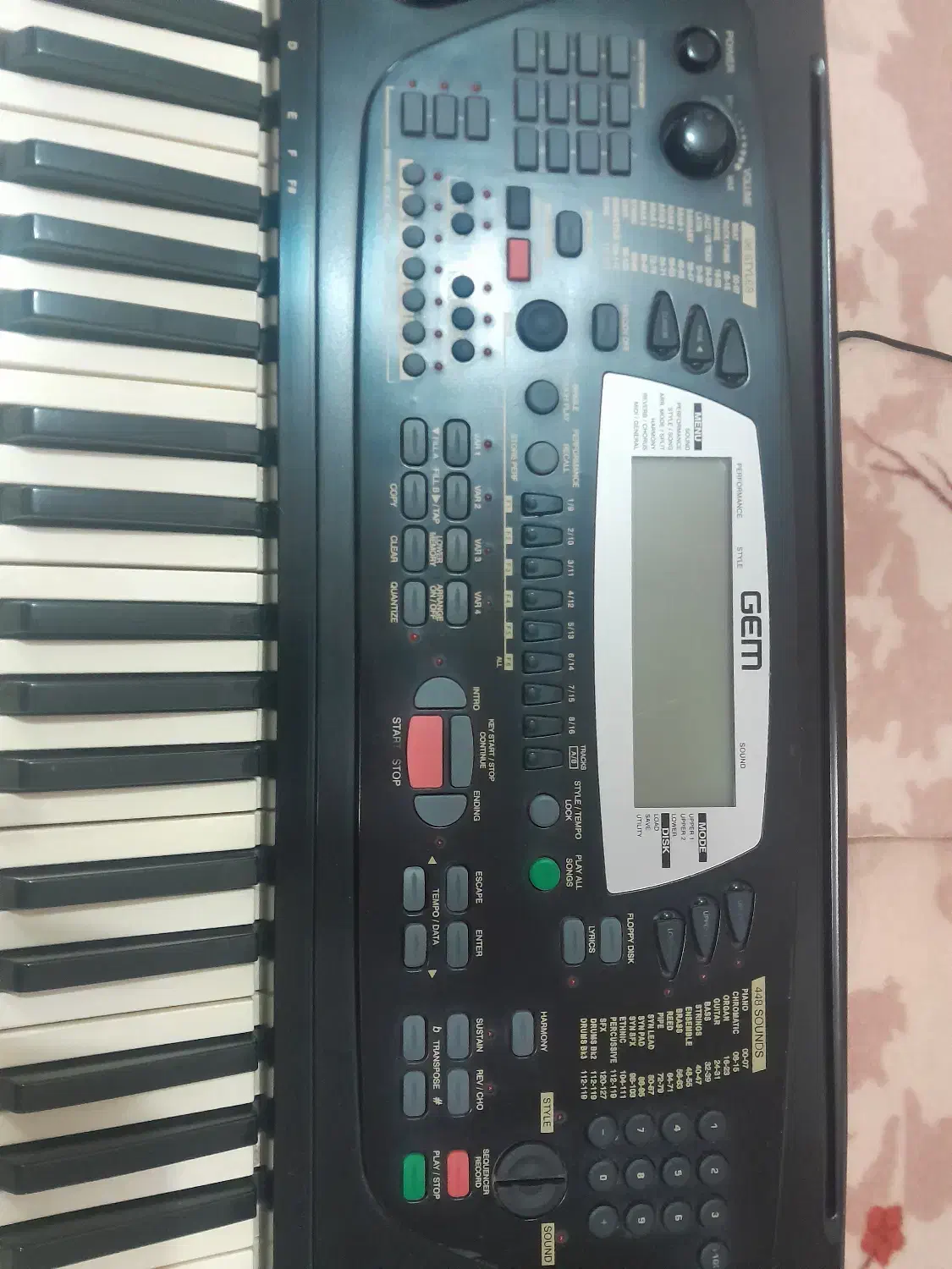 اورک GEM بندری1|پیانو، کیبورد، آکاردئون|بناب, |دیوار