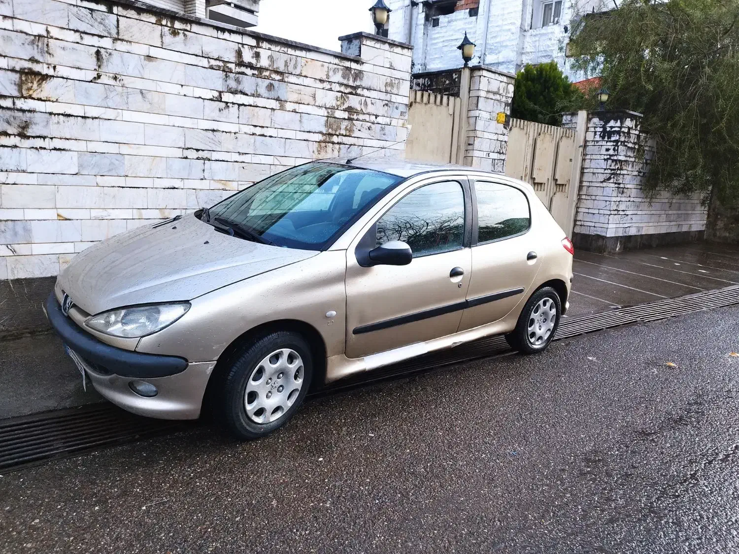 پژو 206 رنگ بژ،مدل 83|خودرو سواری و وانت|چالوس, |دیوار