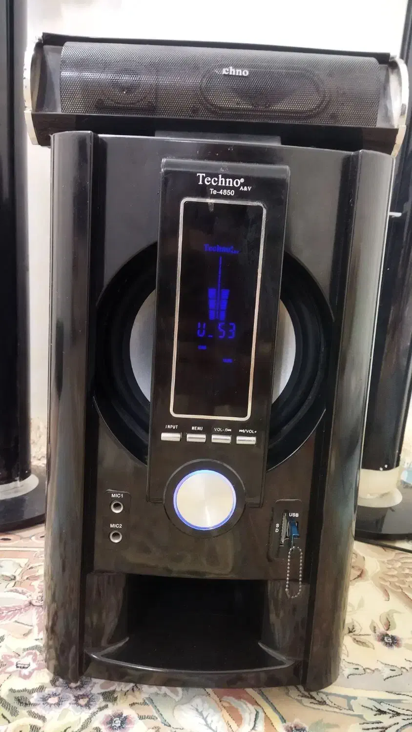 سیستم  سینما خانواده مارک تکنو|سیستم صوتی خانگی|اهواز, سپیدار|دیوار