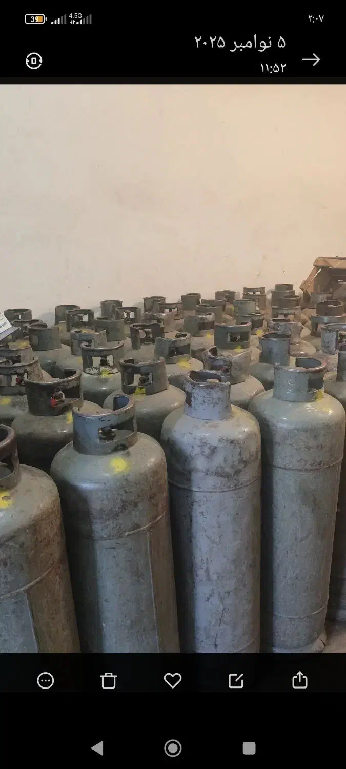 کپسول 25کیلویی پرسی|اجاق گاز و لوازم برقی پخت‌وپز|کلاچای, |دیوار