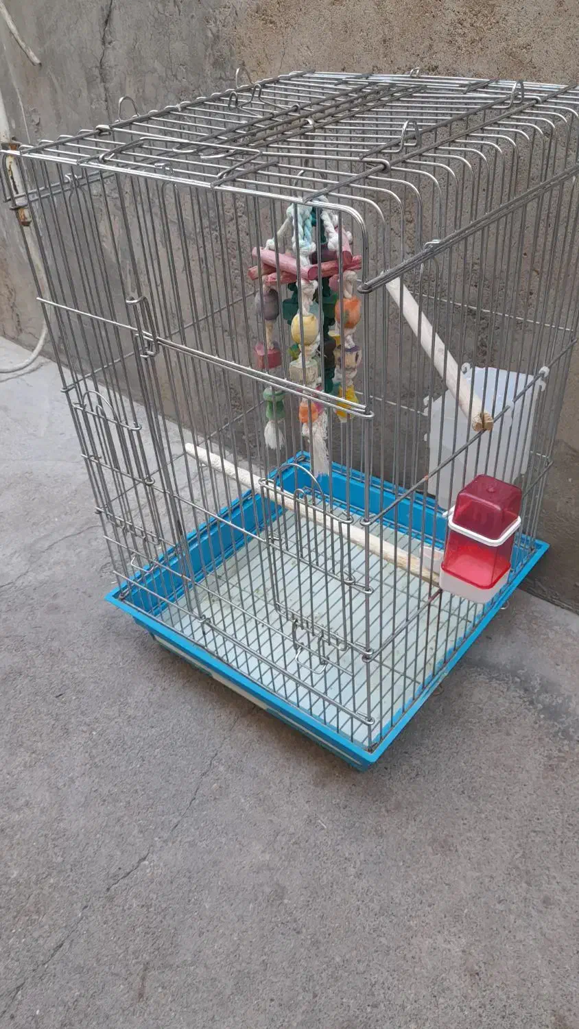 قفس طوطی سایز بزرگ بزرگ معاوضه با پرنده فقط|لوازم جانبی حیوانات|مسجد سلیمان, |دیوار